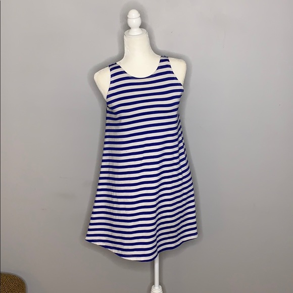 Altar'd State Dresses & Skirts - Altar’d State Blue and White Nautical Dress Top SM